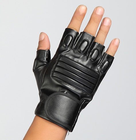 unisex fingerless gloves