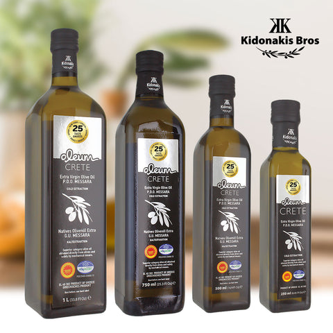 Extra natives Olivenöl „Oleum“ aus Kreta online kaufen bei Kaloudia