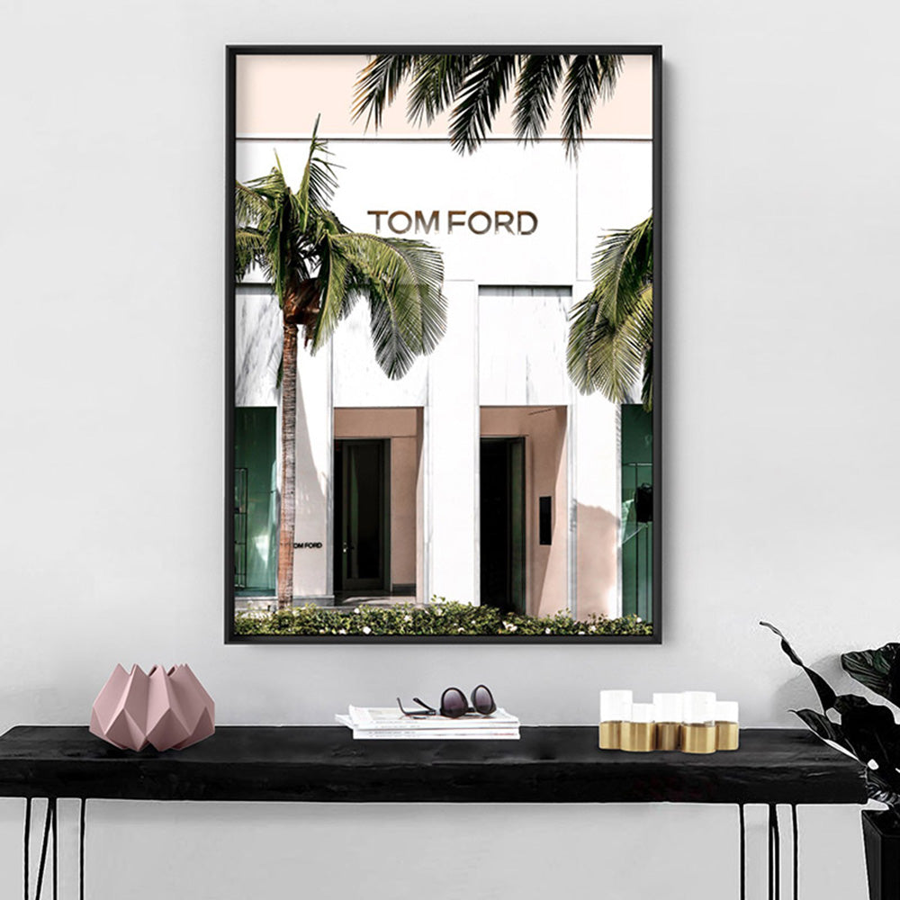 Tom Ford Store Drive Poster. Fashion Art Prints Posters. – Print Proper®