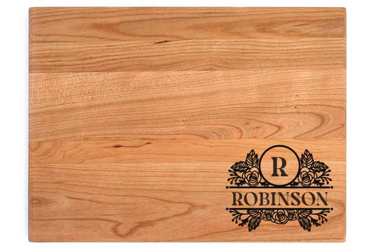 Natural Wood Cutting Board – Engraved Memories Store