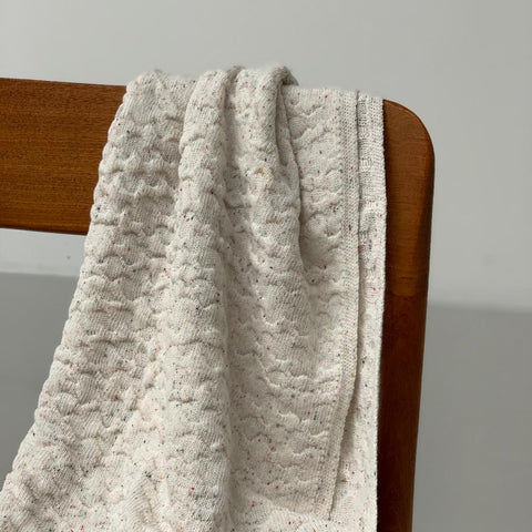 ecoBirdy Coral Blanket Cream Colour