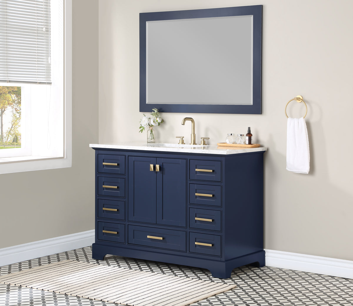 Bathroom Vanities With Tops 48 Inches : 60 Inch Double Sink Bathroom ...