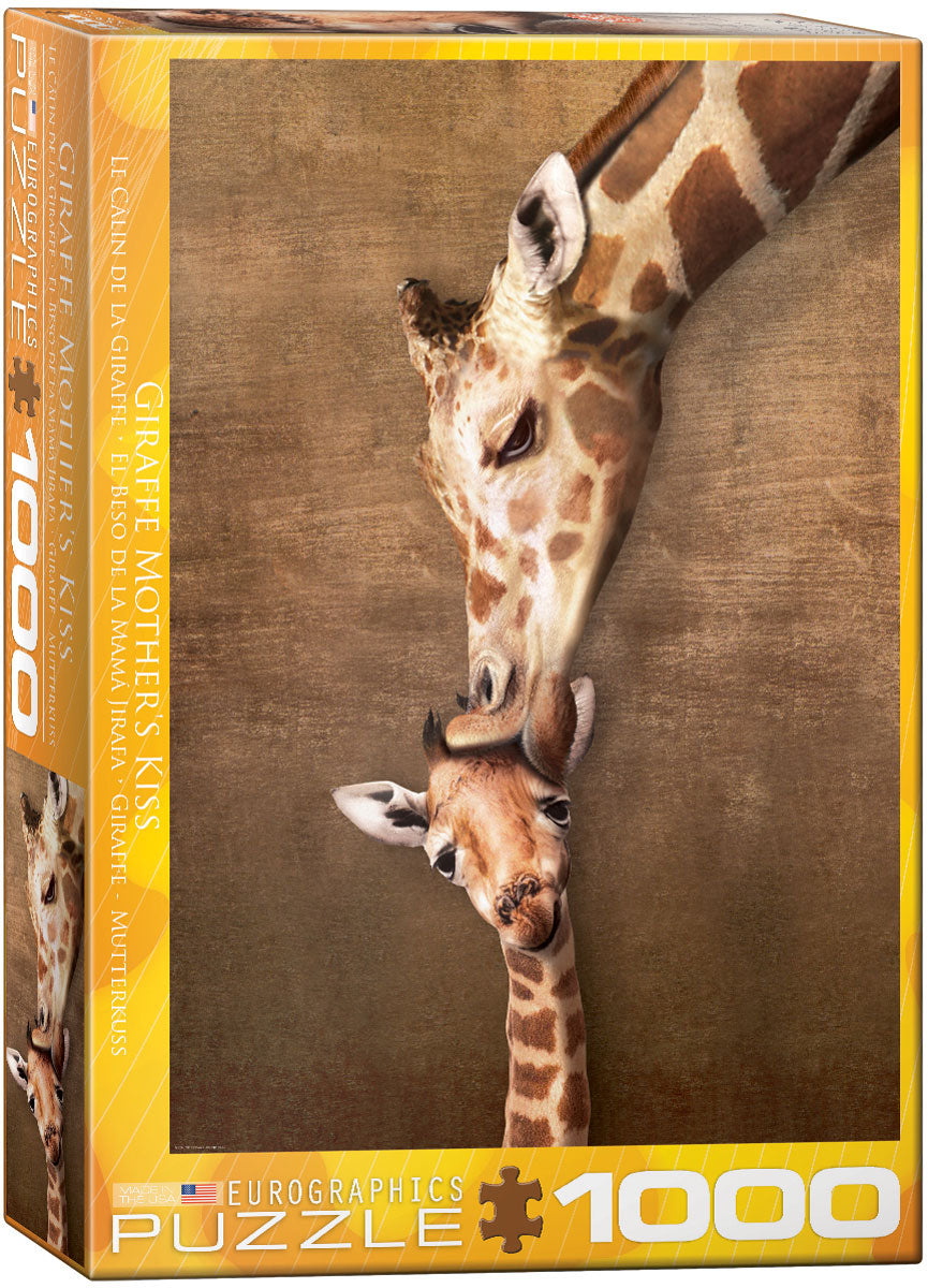WWF 100 pc puzzle - Giraffes - Puzzles