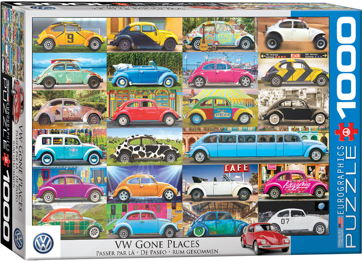 American Cars of the 1950's, 1000 Pieces, Eurographics