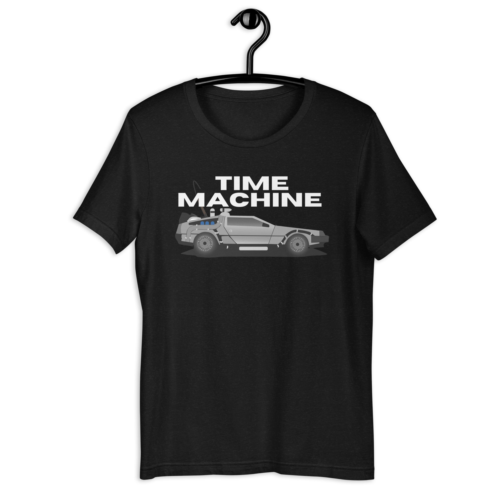 TIME MACHINE TEE - BLACK - Supercarspov product image