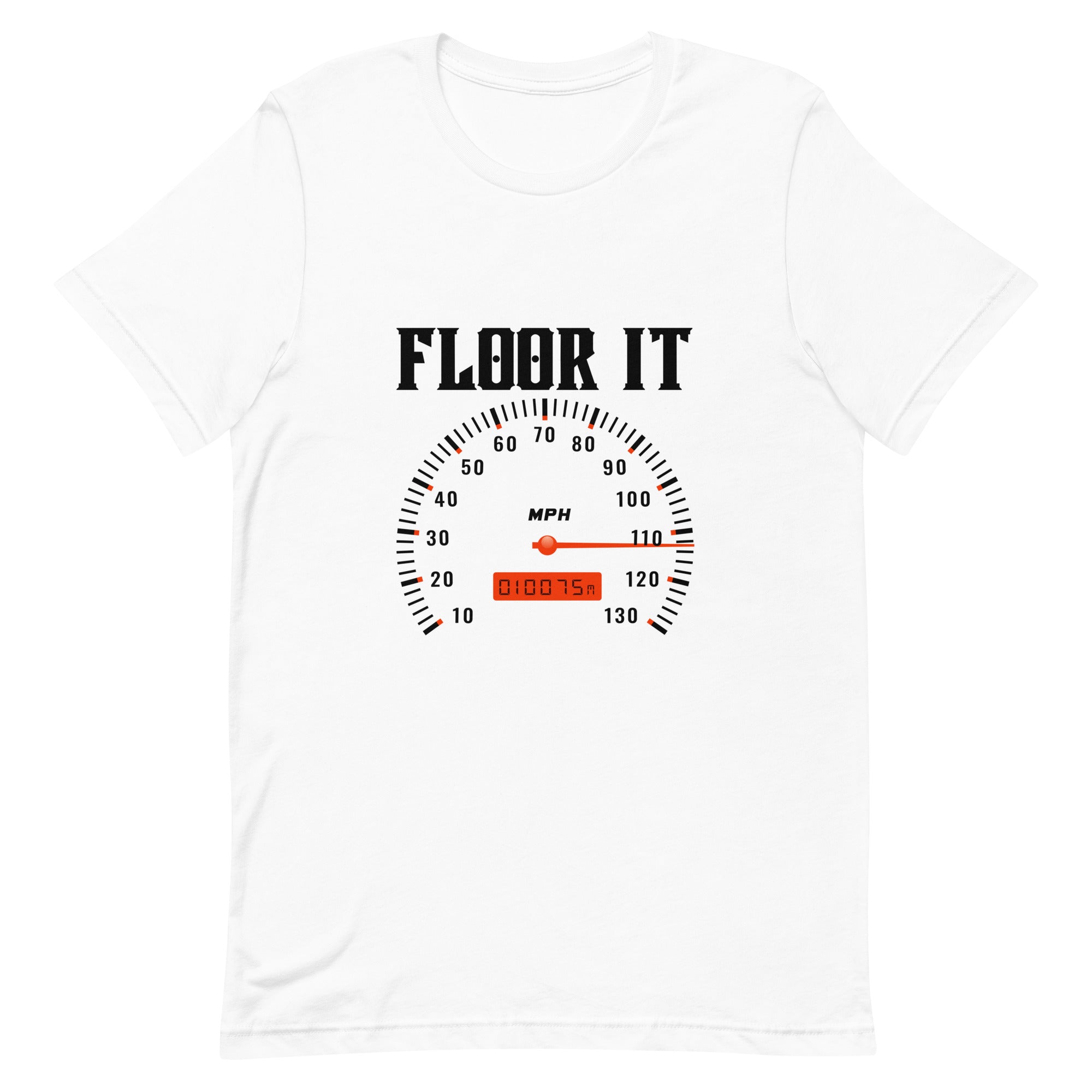 FLOOR IT TEE - WHITE - Supercarspov product image