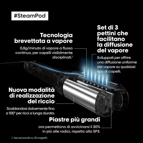 L'oreal Steampod 3.0 Piastra Professionale Vapore - Planethair