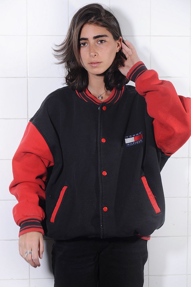 tommy jeans varsity bomber jacket