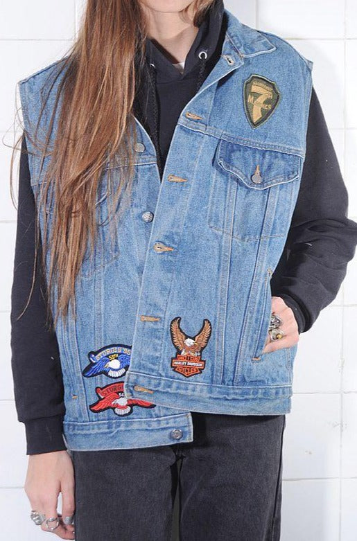 harley denim jacket