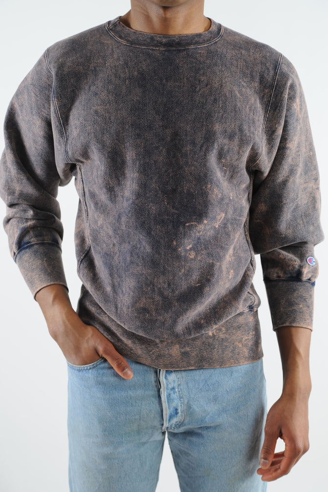 acid wash champion hoodie