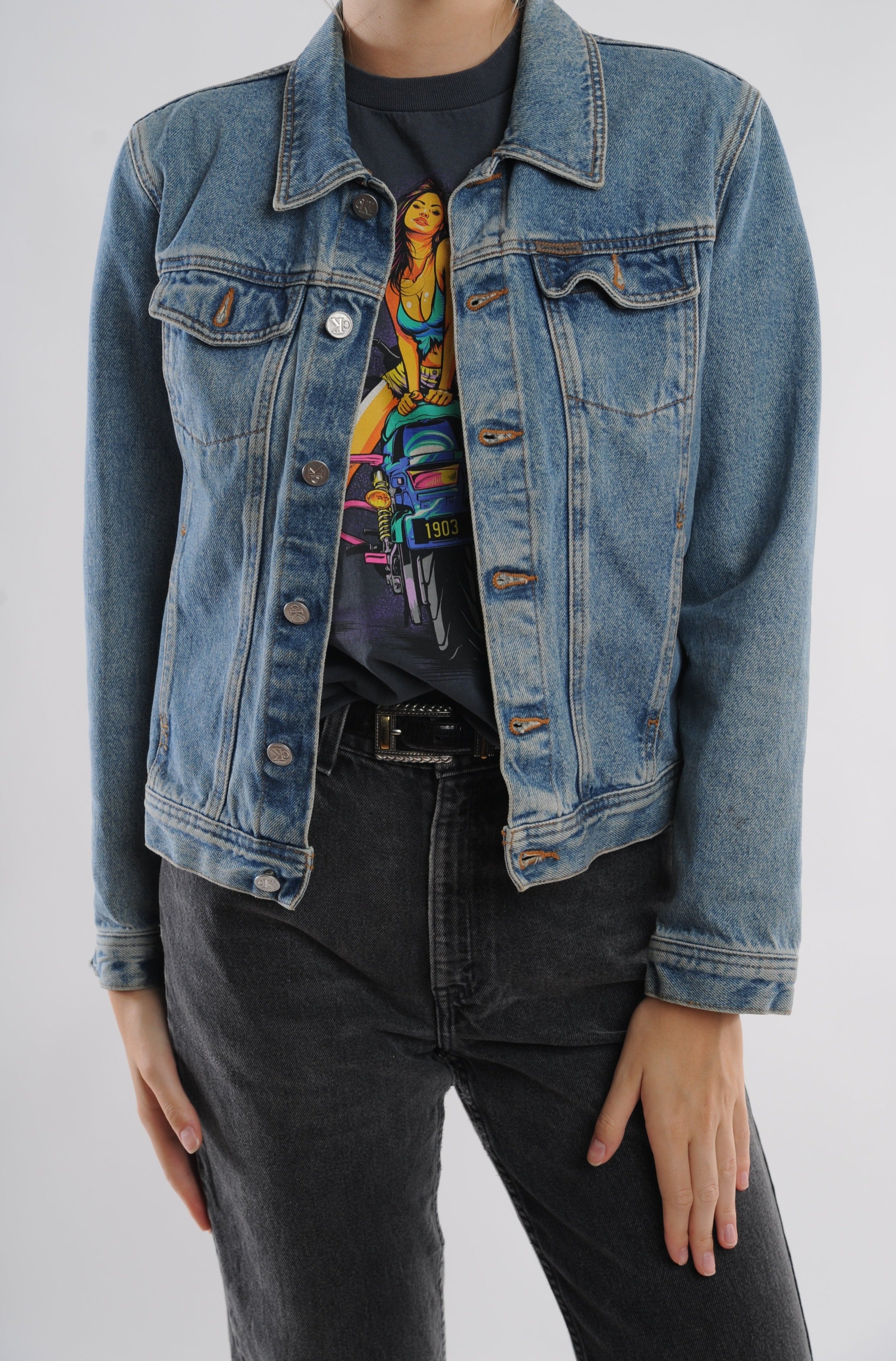 ck denim jacket