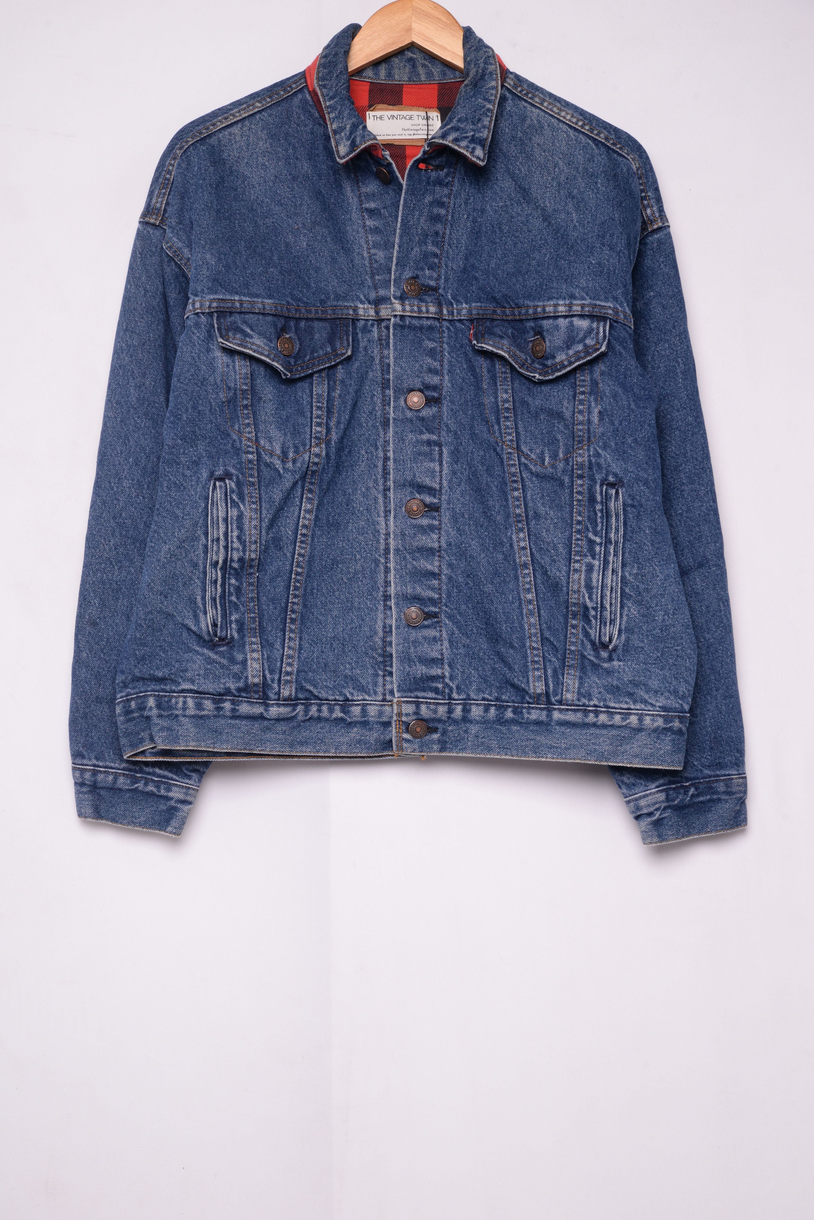 levi's flannel lined jean jacket