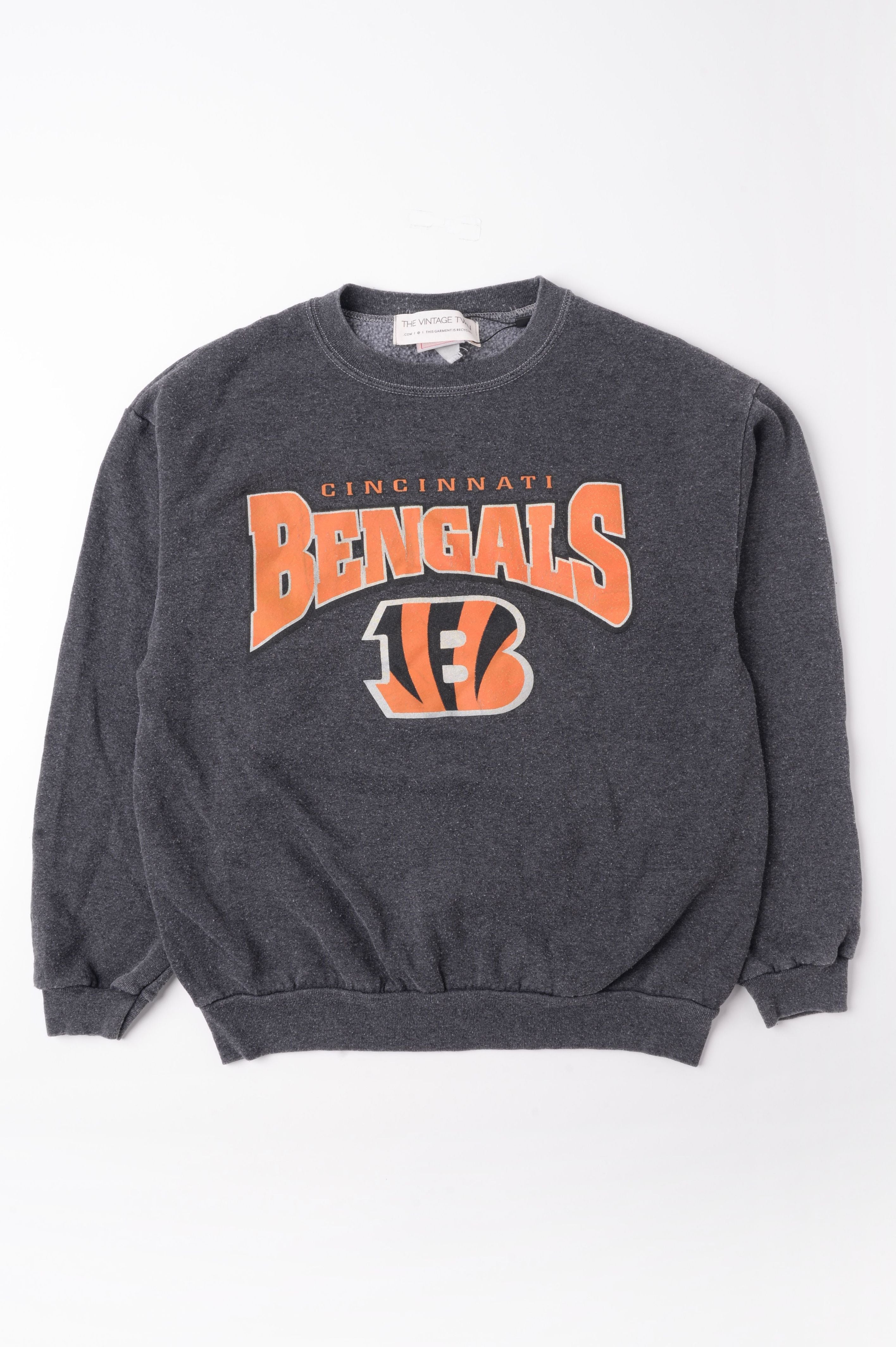 vintage cincinnati bengals sweatshirt