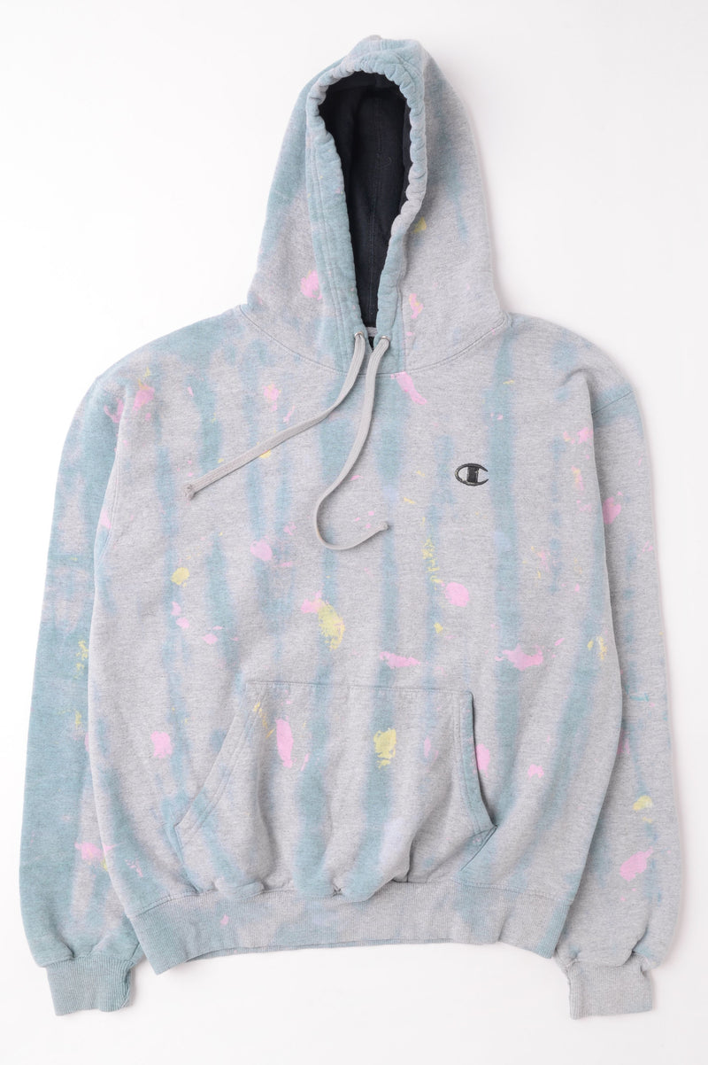 tie dye hoodie champion