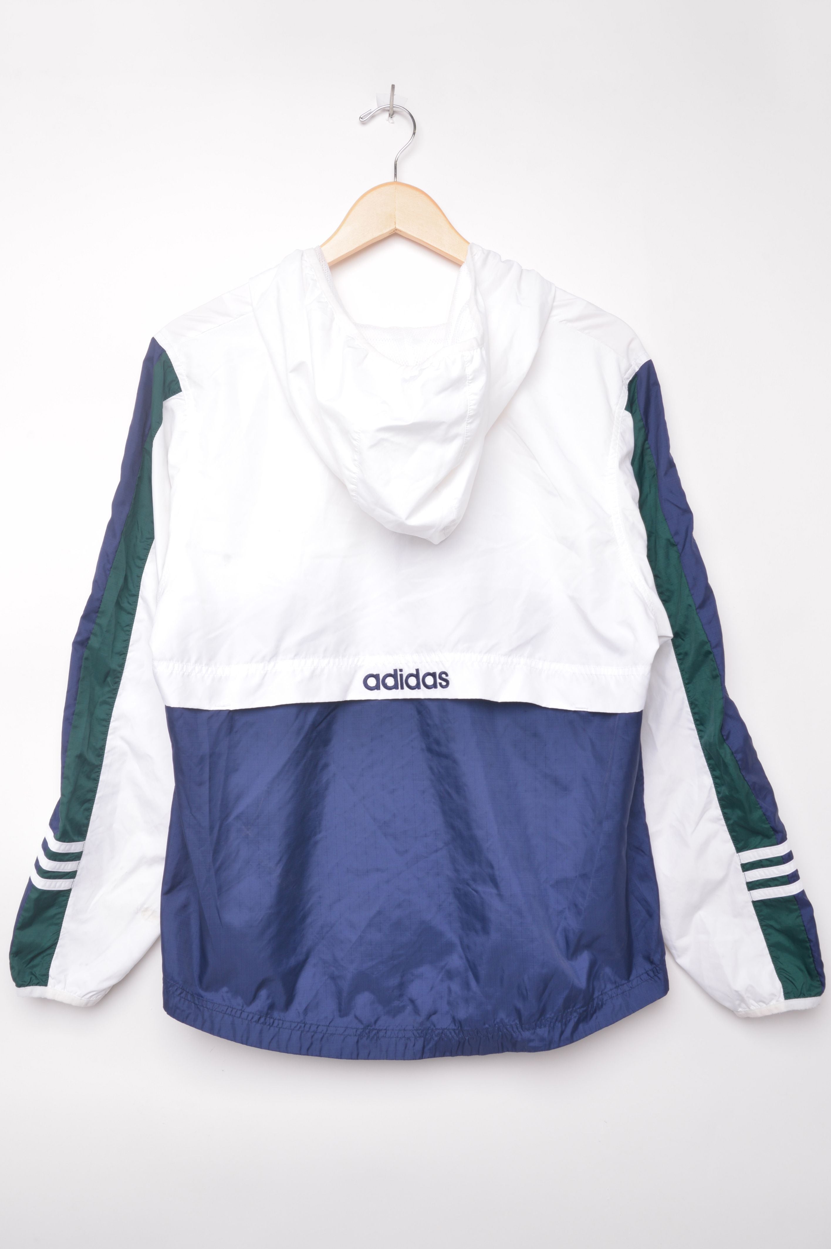 adidas colorblock windbreaker