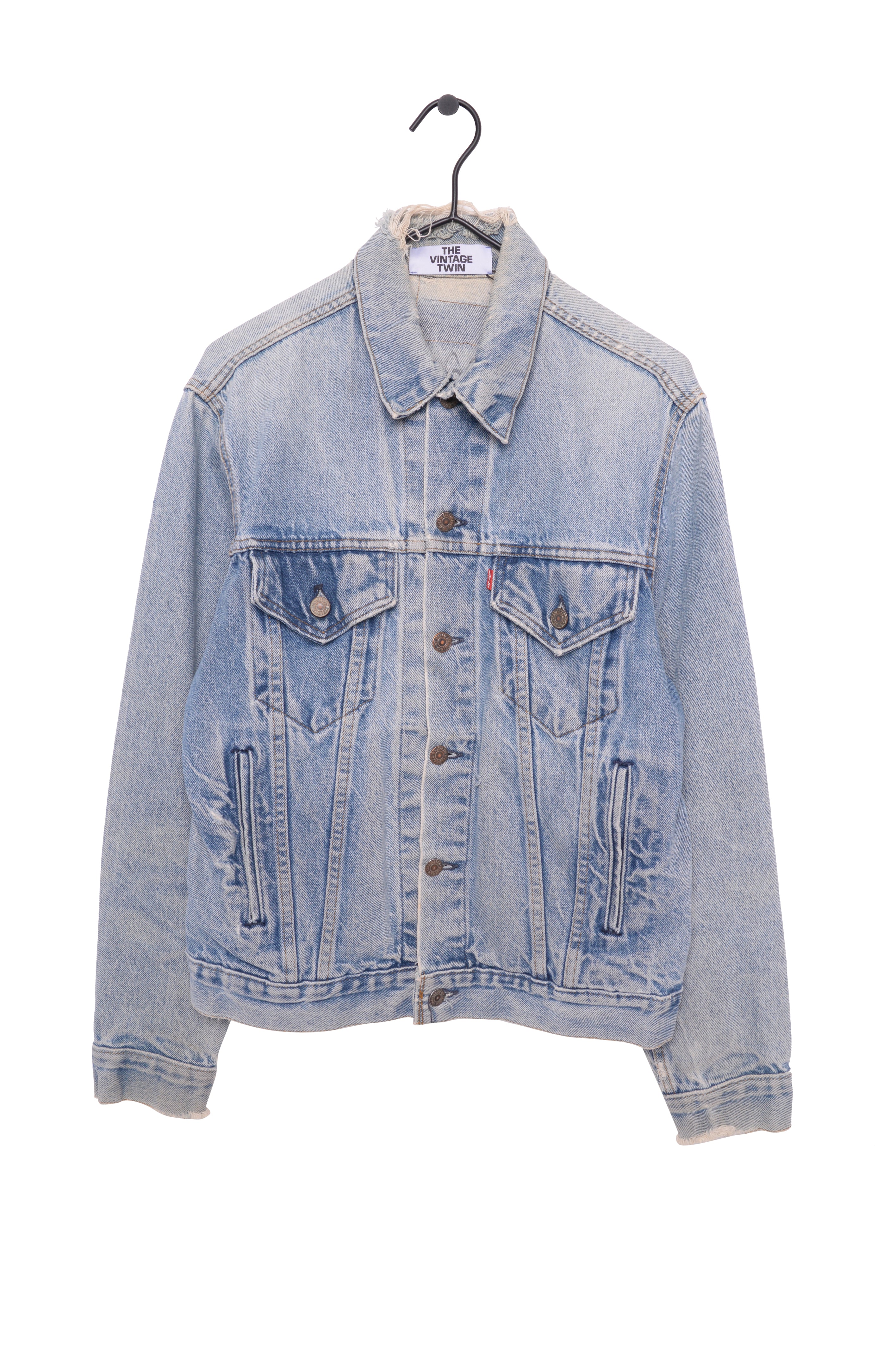 Distressed Levi's Denim Jacket Free Shipping - The Vintage Twin
