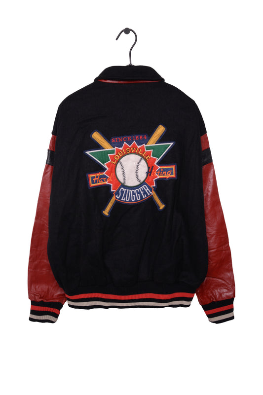 NWT Vintage Louisville Slugger Baseball Jacket M/L USA Deadstock Varsity  Sports