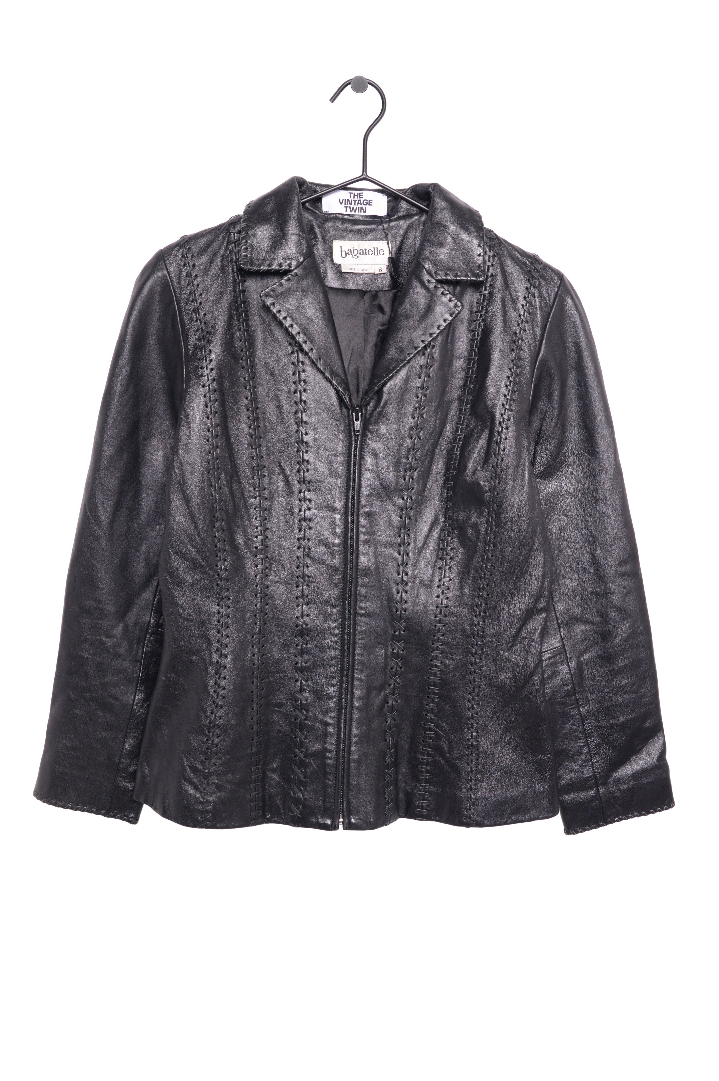 Y2K Soft Leather Jacket