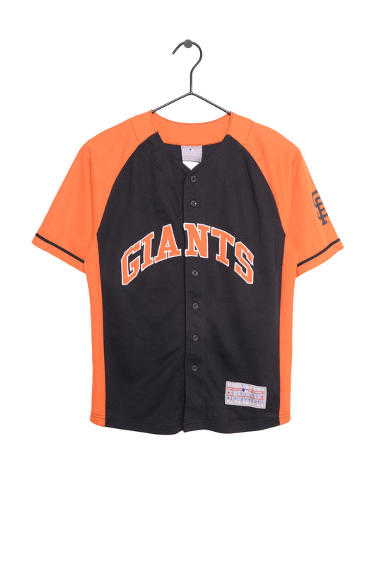 San Francisco Giants Vintage Sportonics MLB Baseball Jersey Youth Large  14/16