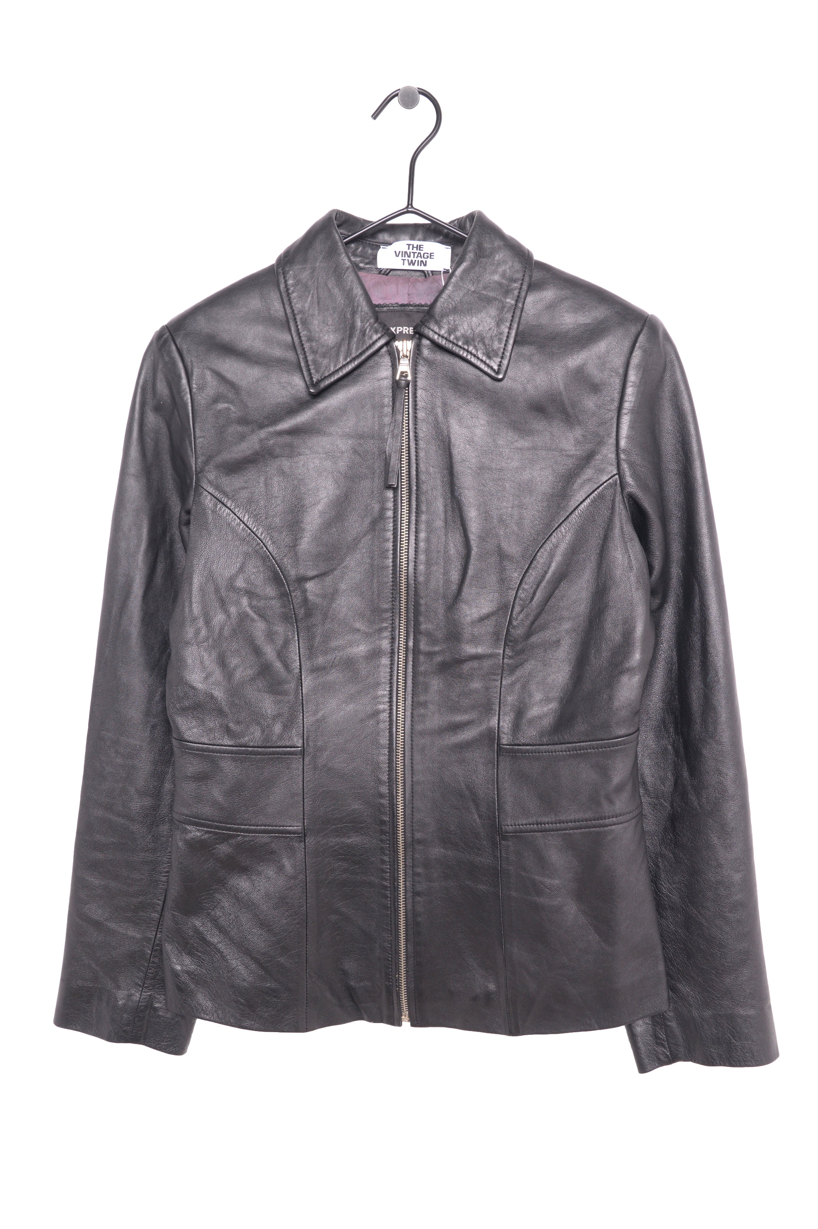 Vintage Leather jacket made in Japan y2k