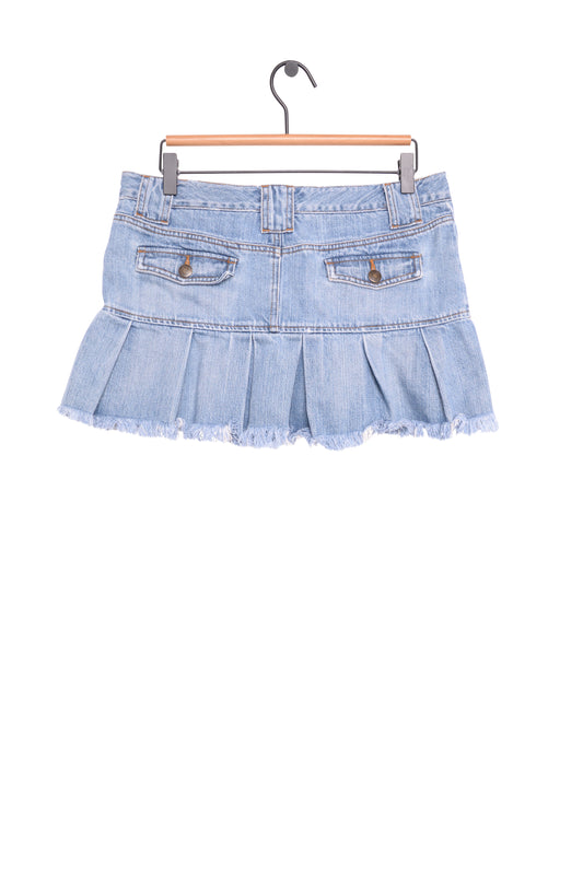 Be My Baby Denim Mini Skirt