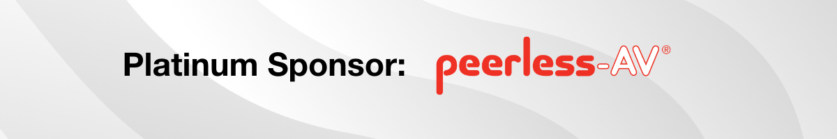 Peerless-AV Platinum Sponsor