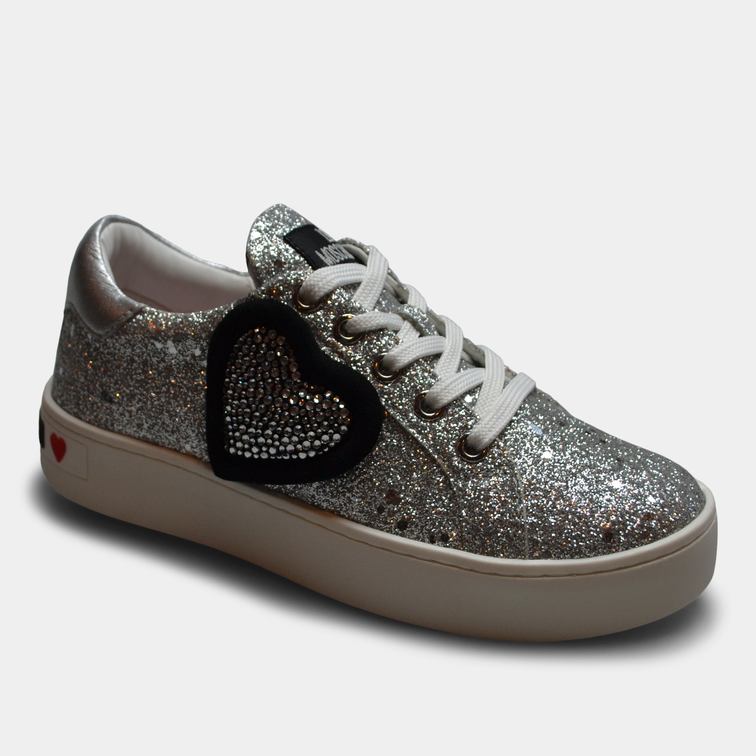 LOVE MOSCHINO SNEAKER IN GOLD