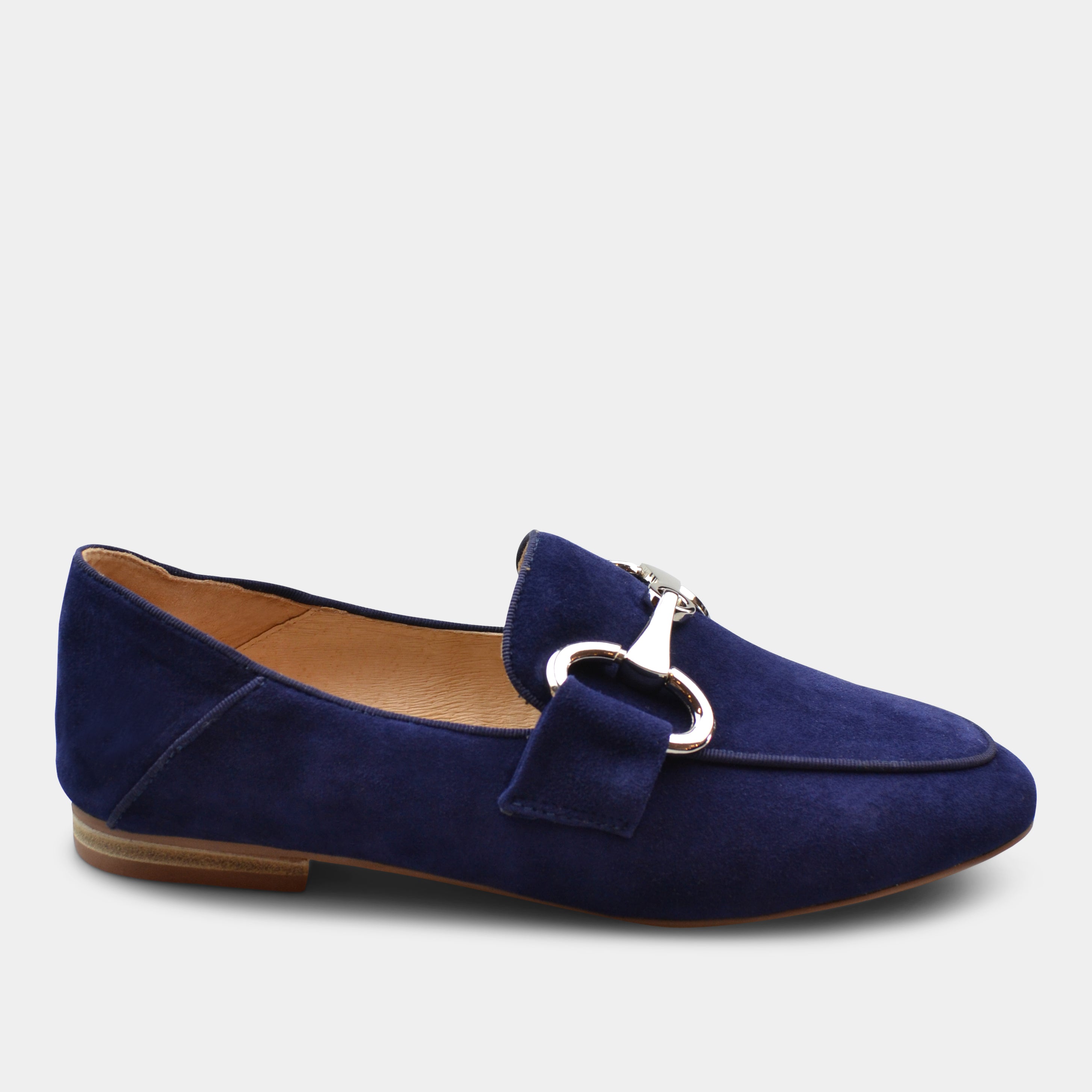 BIBI LOU LOAFERS IN BLUE – A Step Above Shoes
