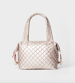 mz wallace rose gold tote