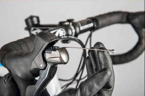How to use your bike chain lube to keep your Bicycle parts moving Smoothly step 4