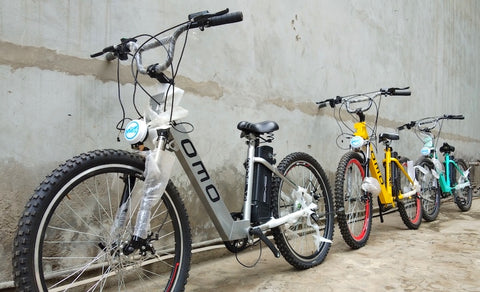 OMO India top 10 electric cycle with fat tyres