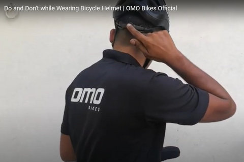 Bicycle safety helmet usage tips by omobikes 5