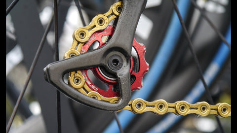 How to use your bike chain lube to keep your Bicycle parts moving Smoothly step 6