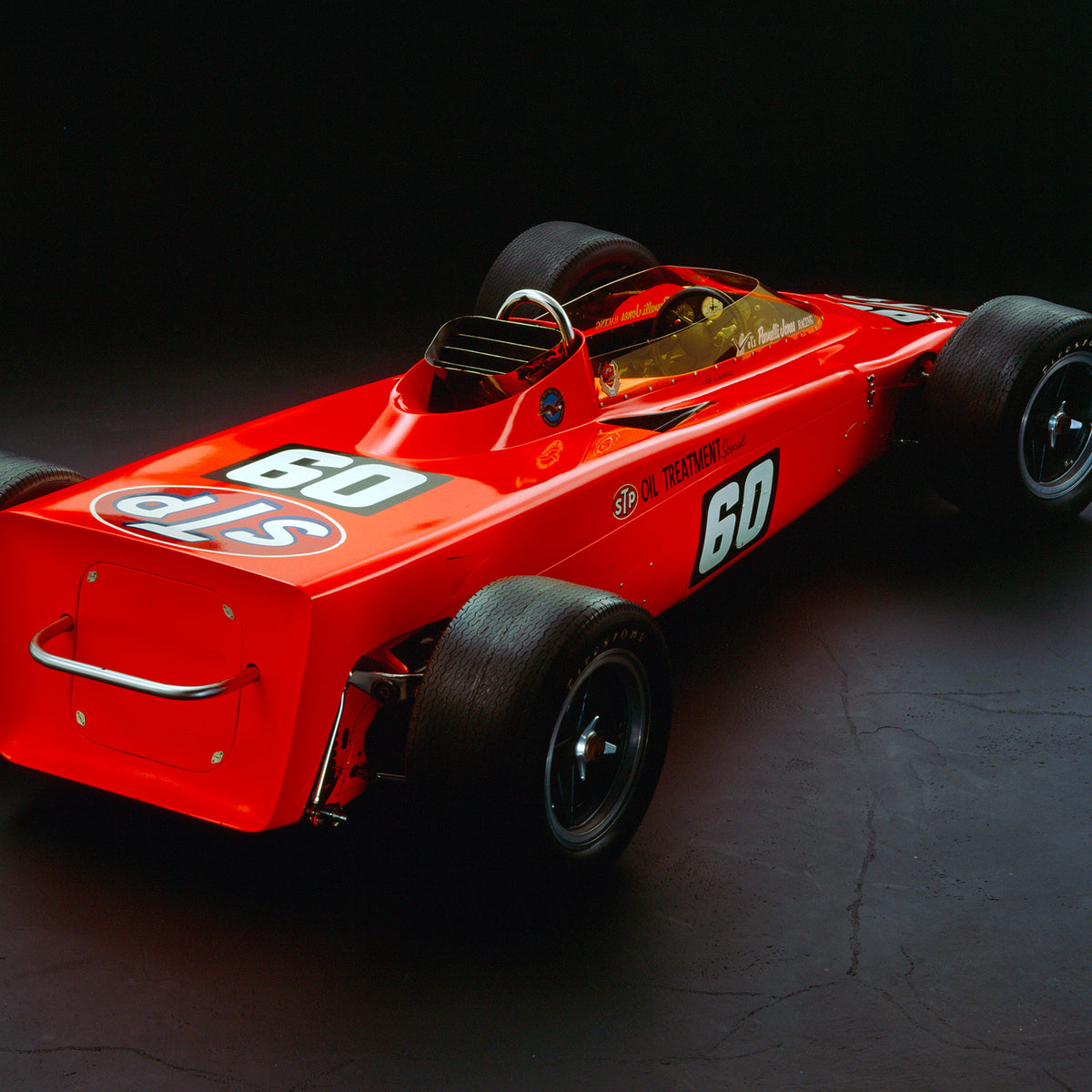 Lotus 56 Turbine, 1968, Rear View by Rick Graves