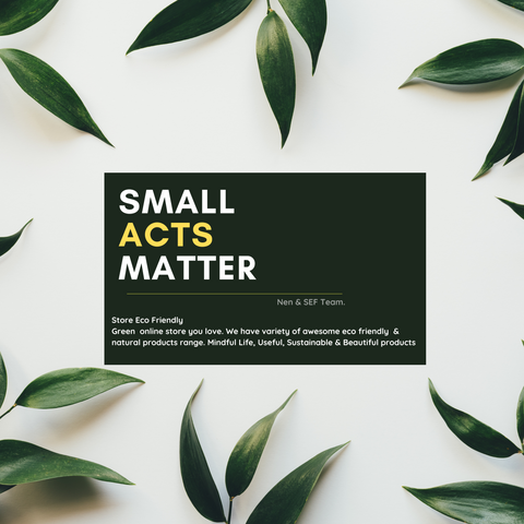 Small Acts Matter quote