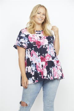 Floral Babydoll Top