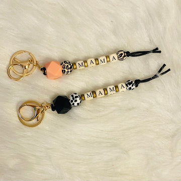 Silicone Mama Keychain