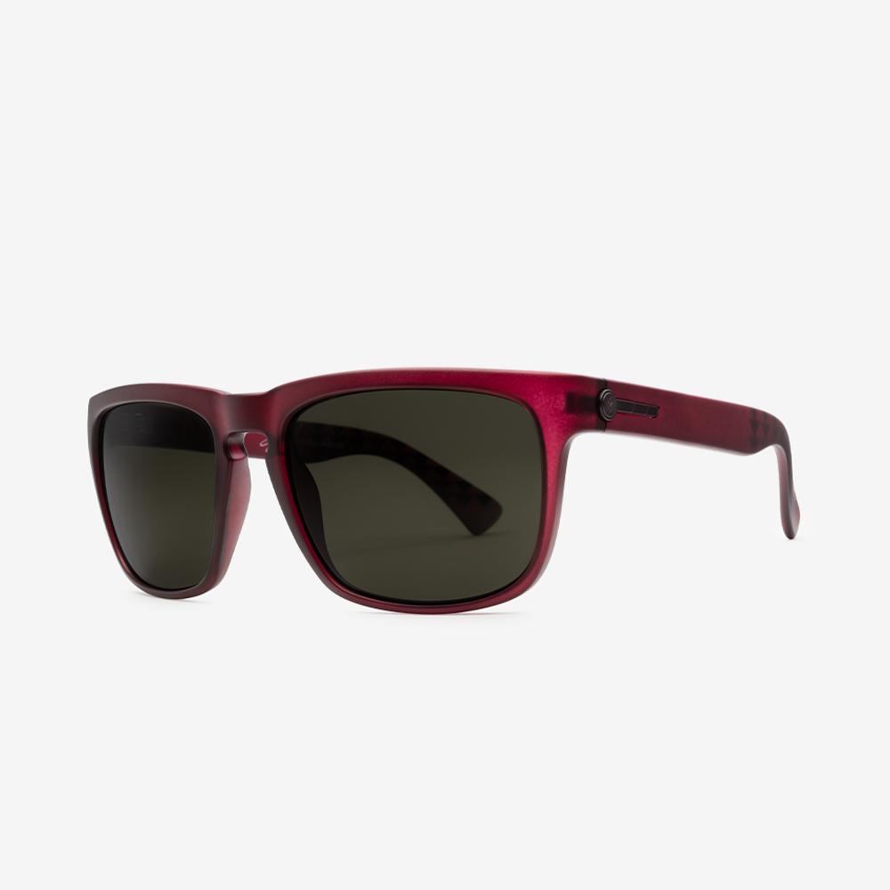 Electric Jason Momoa Knoxville Sunglasses - Momoa Matte Ox Blood Frame - Knoxville Lens