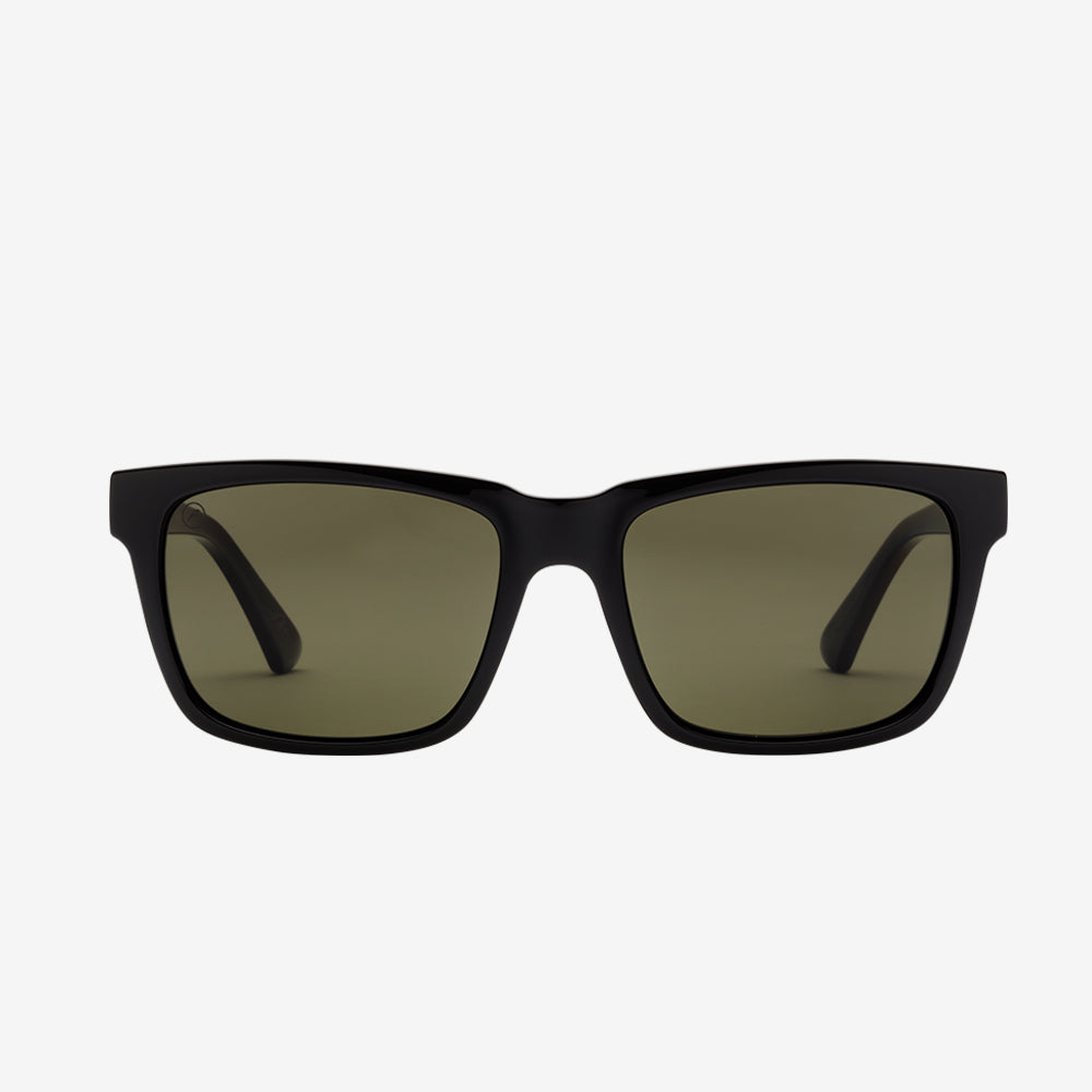 Electric Austin Sunglasses - Gloss Black Frame - Grey Polarized Lens
