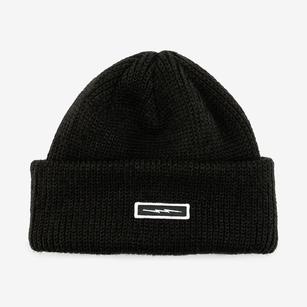 Electric Thick Cuff Ribbed Beanie