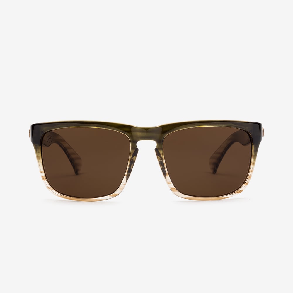 Electric Knoxville Sunglasses - Red Wood Frame - Knoxville Lens