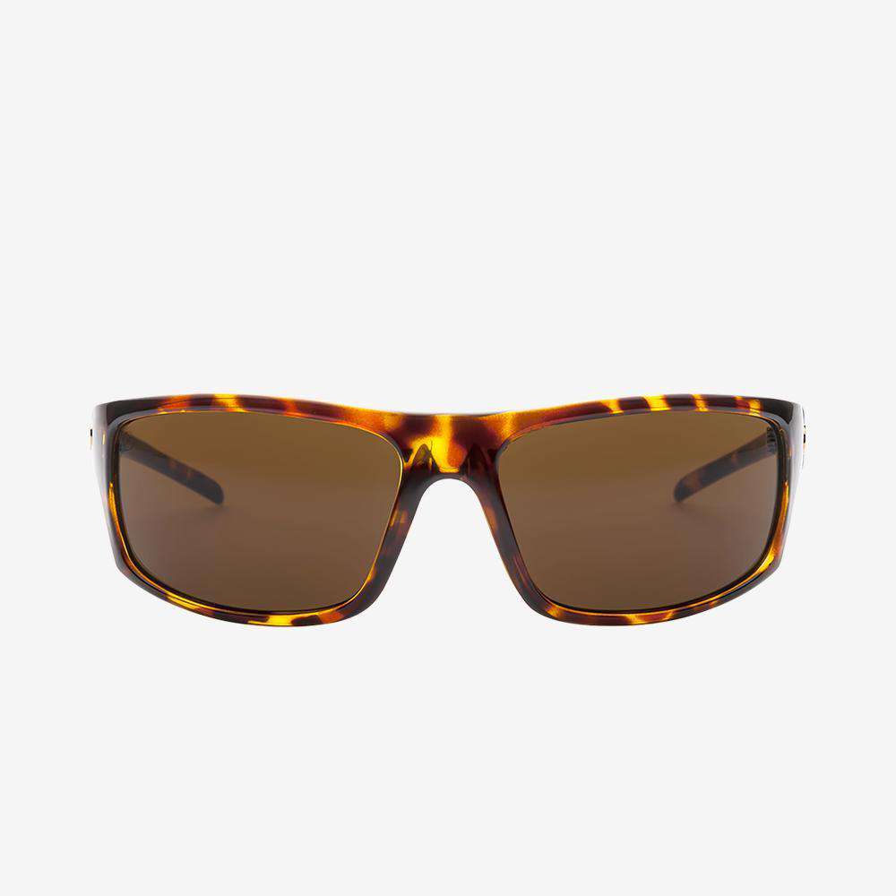 Electric Tech One Sunglasses - Gloss Tort Frame - Bronze Polarized Lens