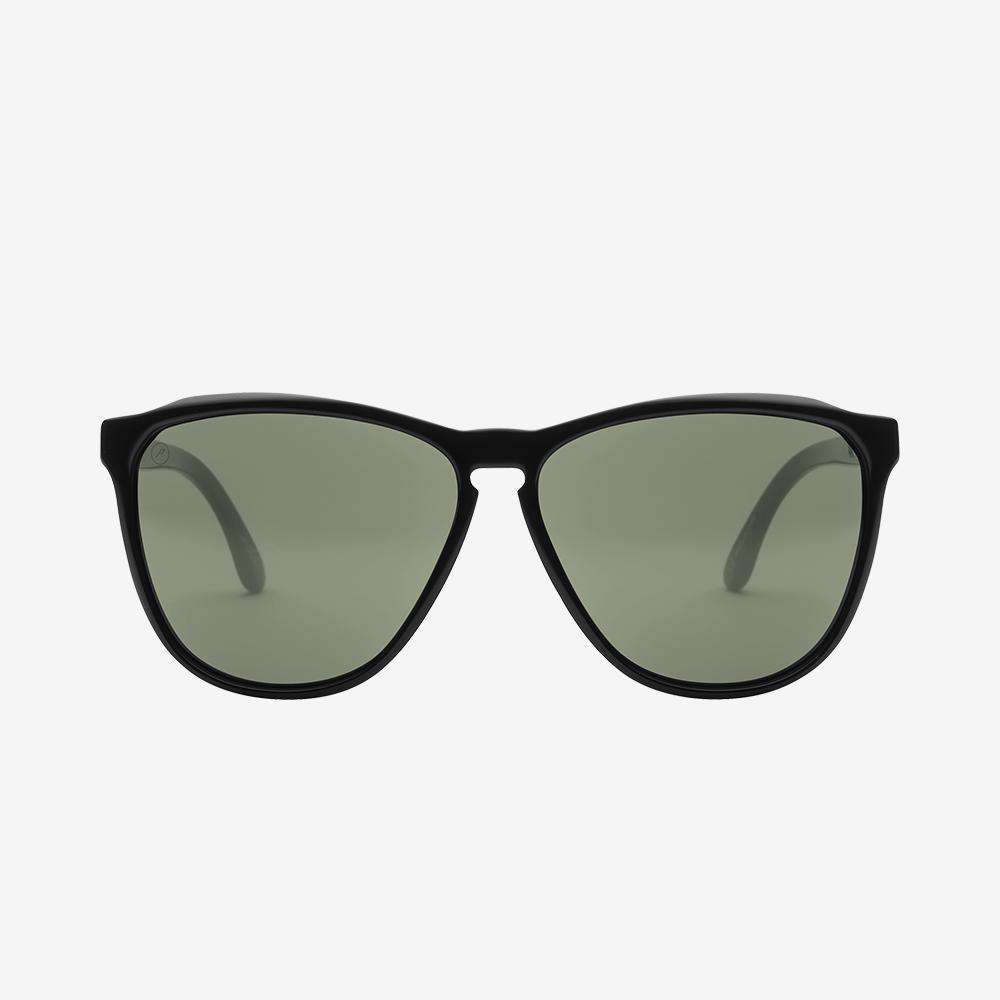 Electric Encelia Sunglasses - Gloss Black Frame - Grey Polarized Lens