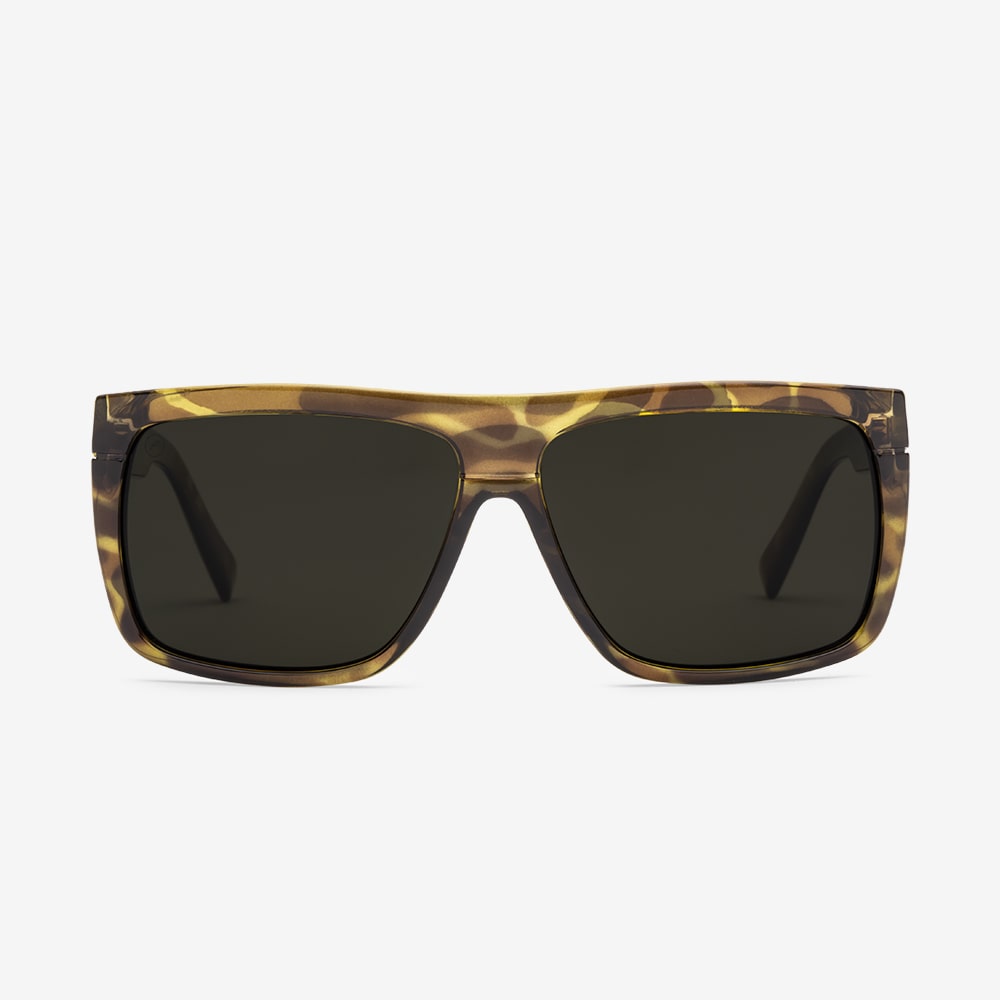 Electric Blacktop Sunglasses - Lafayette Green Frame - Grey Polarized Lens