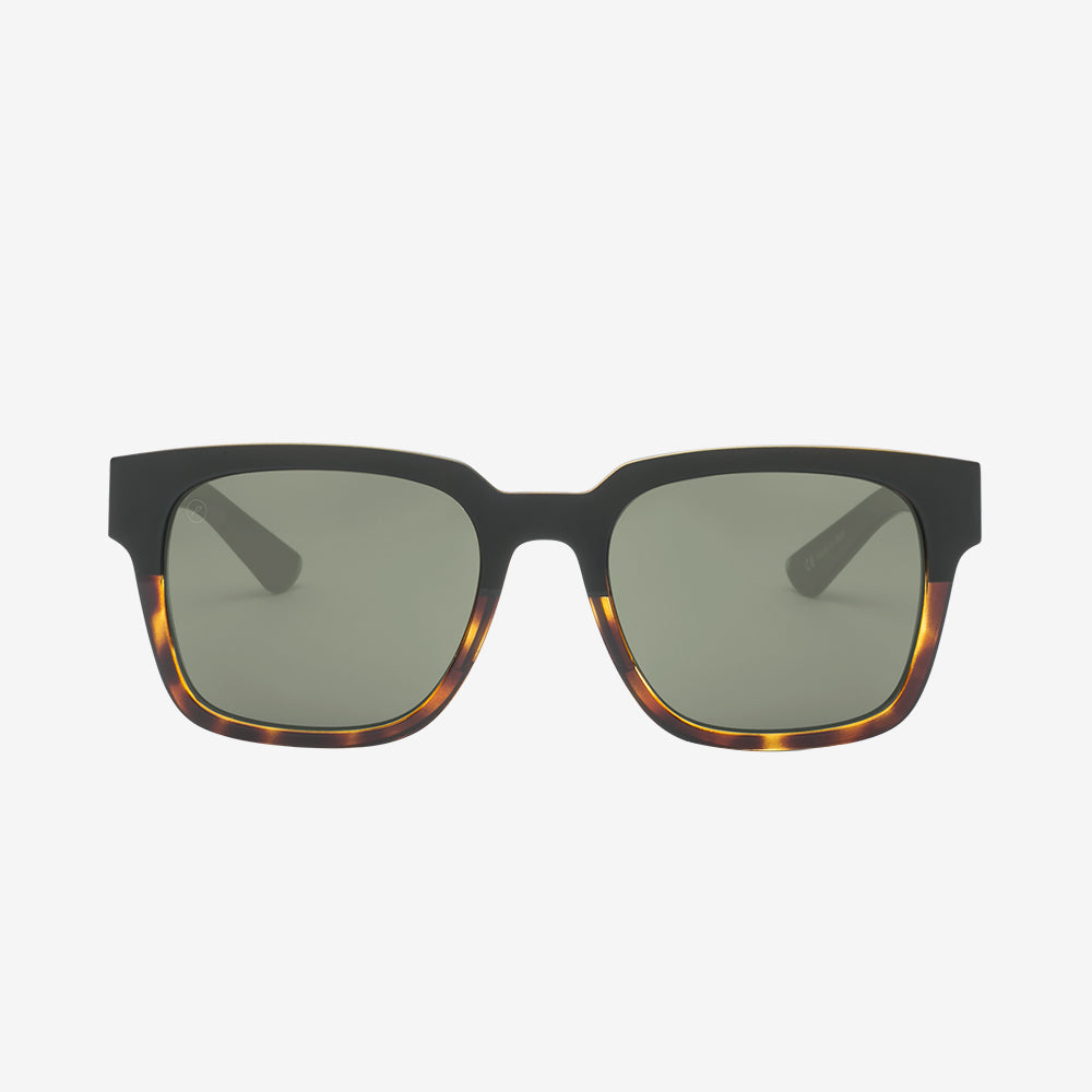 Electric Zombie Sport Sunglasses - Darkside Tort Frame - Grey Polarized Lens