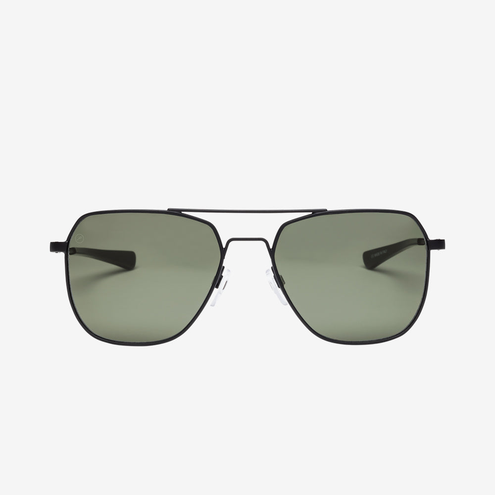 Electric Rodeo Sunglasses - Matte Black Frame - Grey Polarized Lens