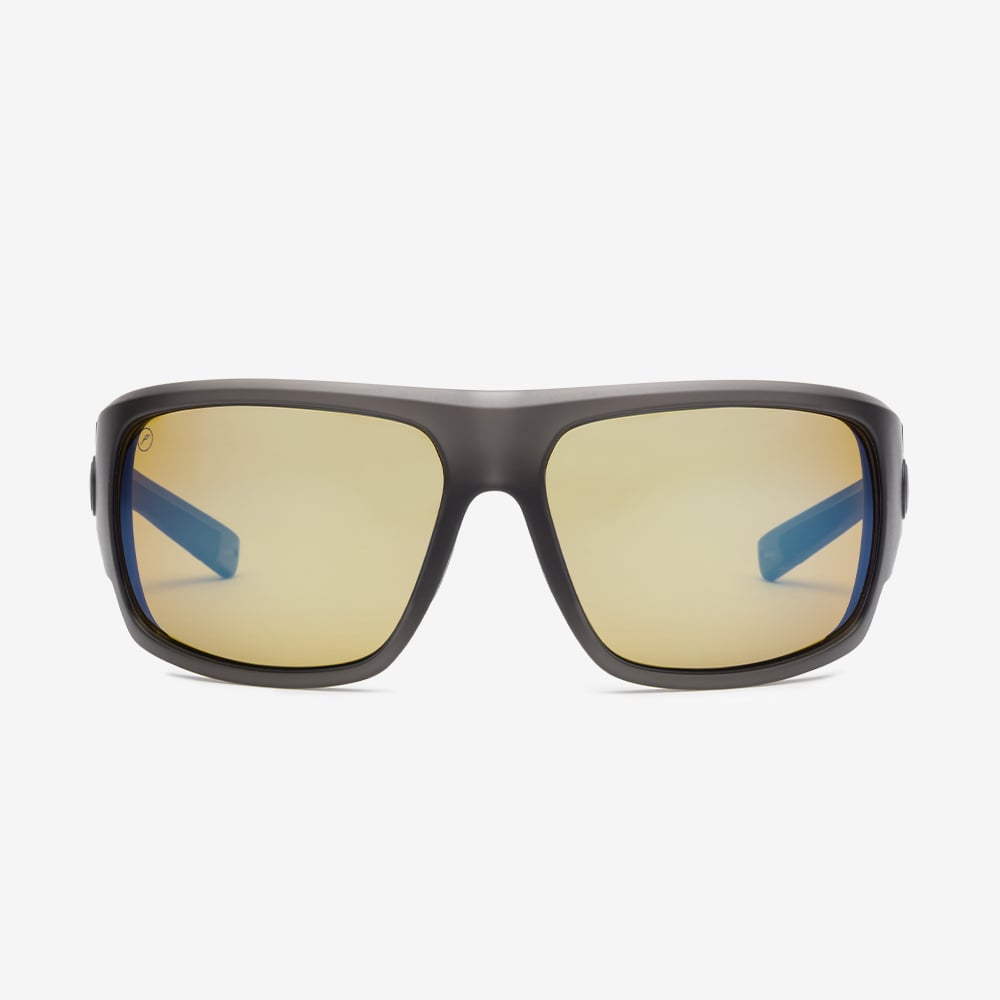 Electric Mahi Sunglasses - Matte Smoke Frame - Yellow Polarized Pro Lens