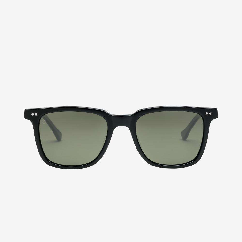 Electric Birch Sunglasses - Gloss Black Frame - Grey Lens