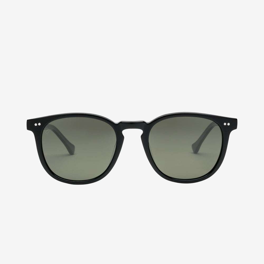 Electric Oak Sunglasses - Gloss Black Frame - Grey Lens
