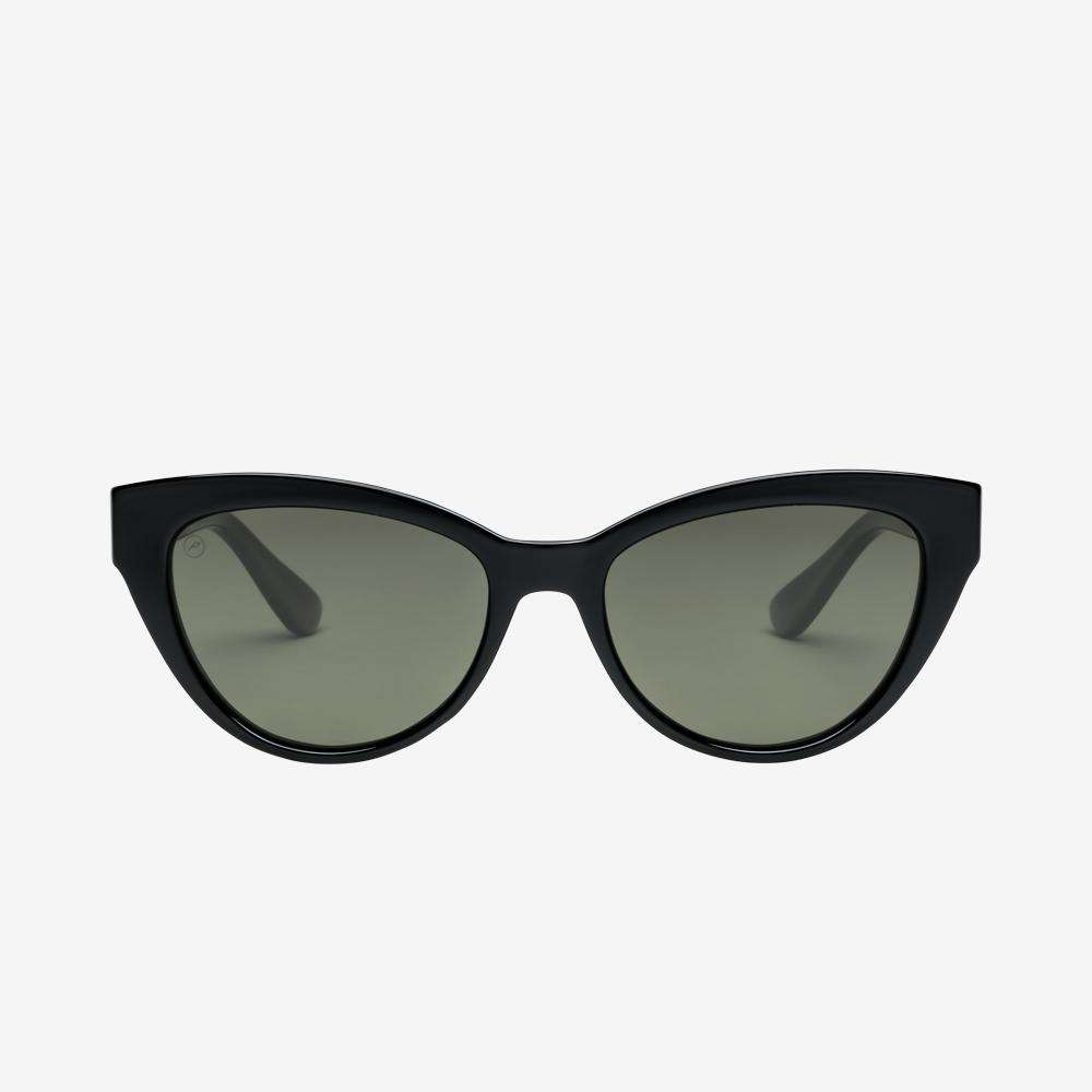 Electric Indio Sunglasses - Gloss Black Frame - Grey Lens